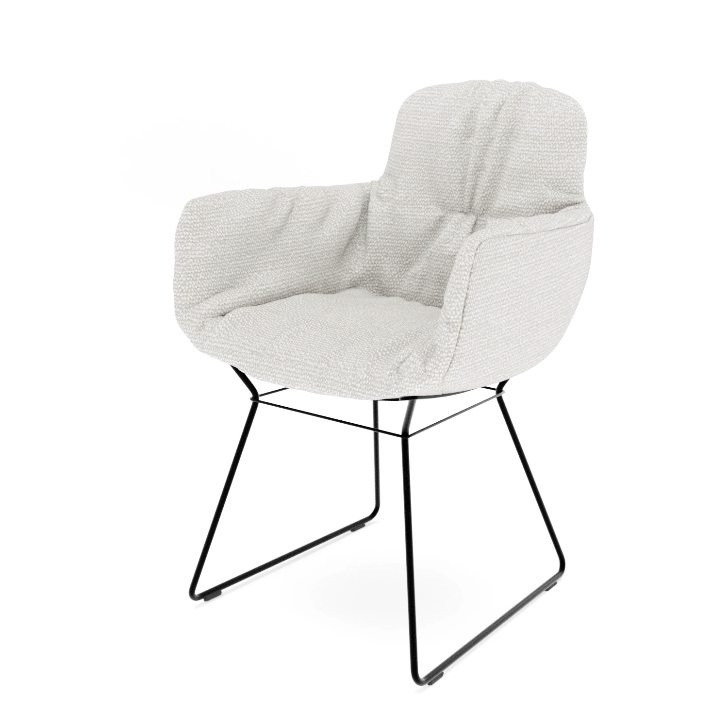Leya Armchair High - Stoff Safire 07