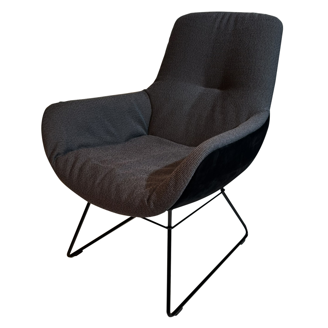 Leya Grand Lounge Chair Opera Kies - Cayenne Ebony