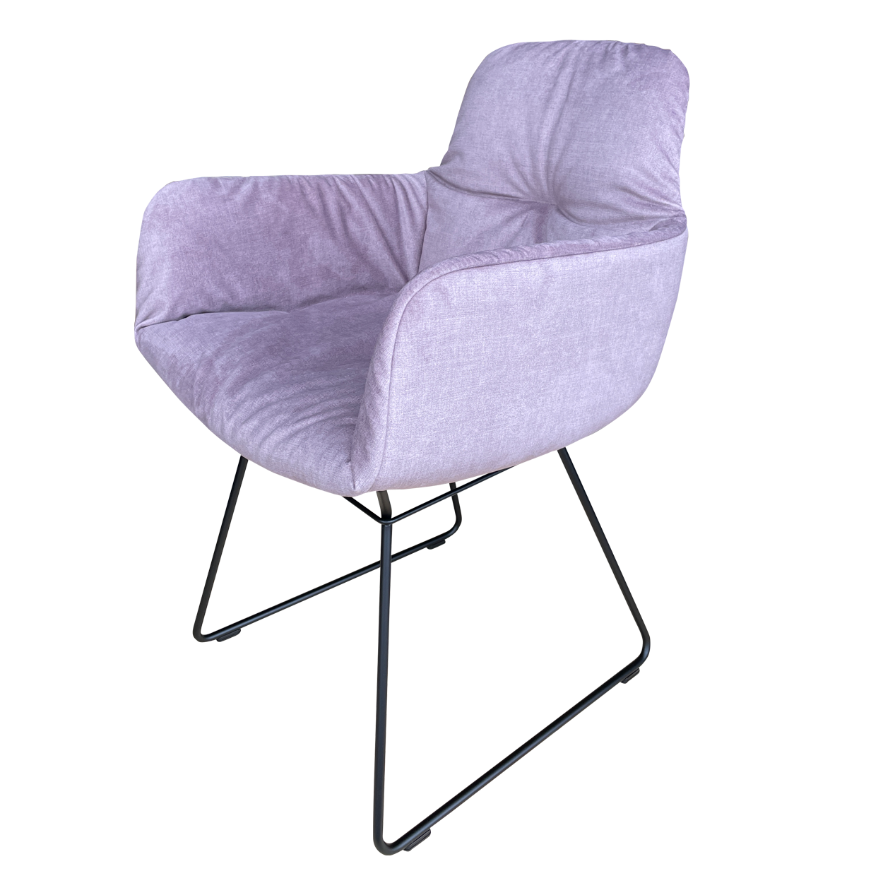 Leya Armchair High - Stoff Smart Tourterelle