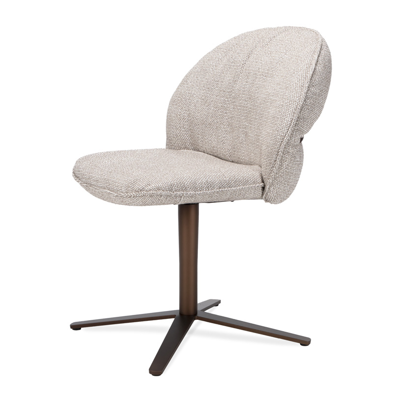 Marie - Stoff Safire 0004 - Stahl Kupfer Lasur