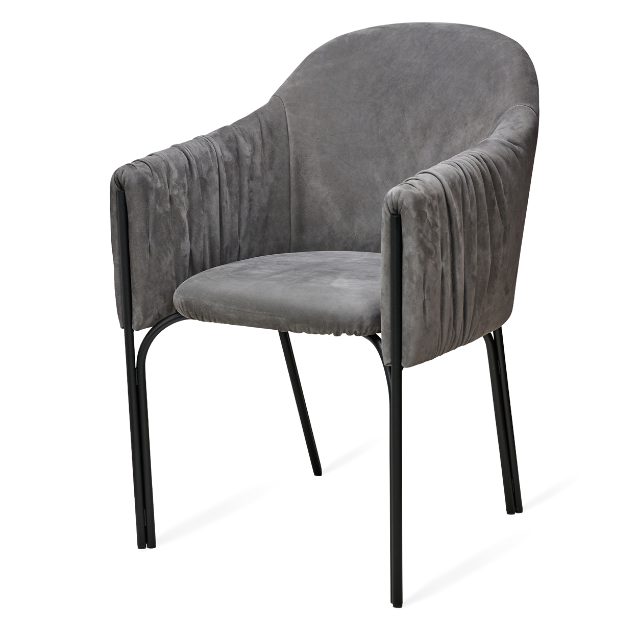 Celine Armchair High Leder Cayenne Anthracite