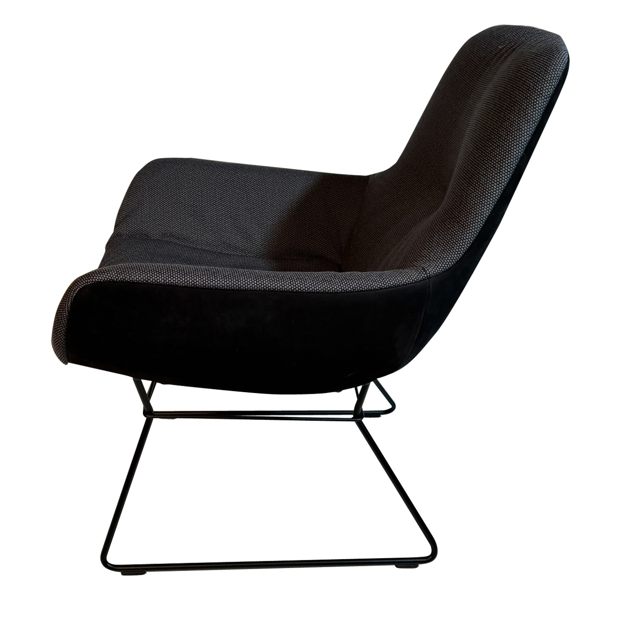 Leya Grand Lounge Chair Opera Kies - Cayenne Ebony