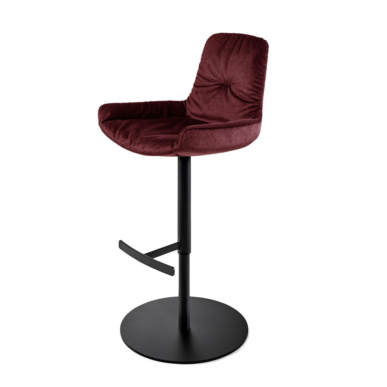 Leya Bar Armchair Low - Smart Bordeaux