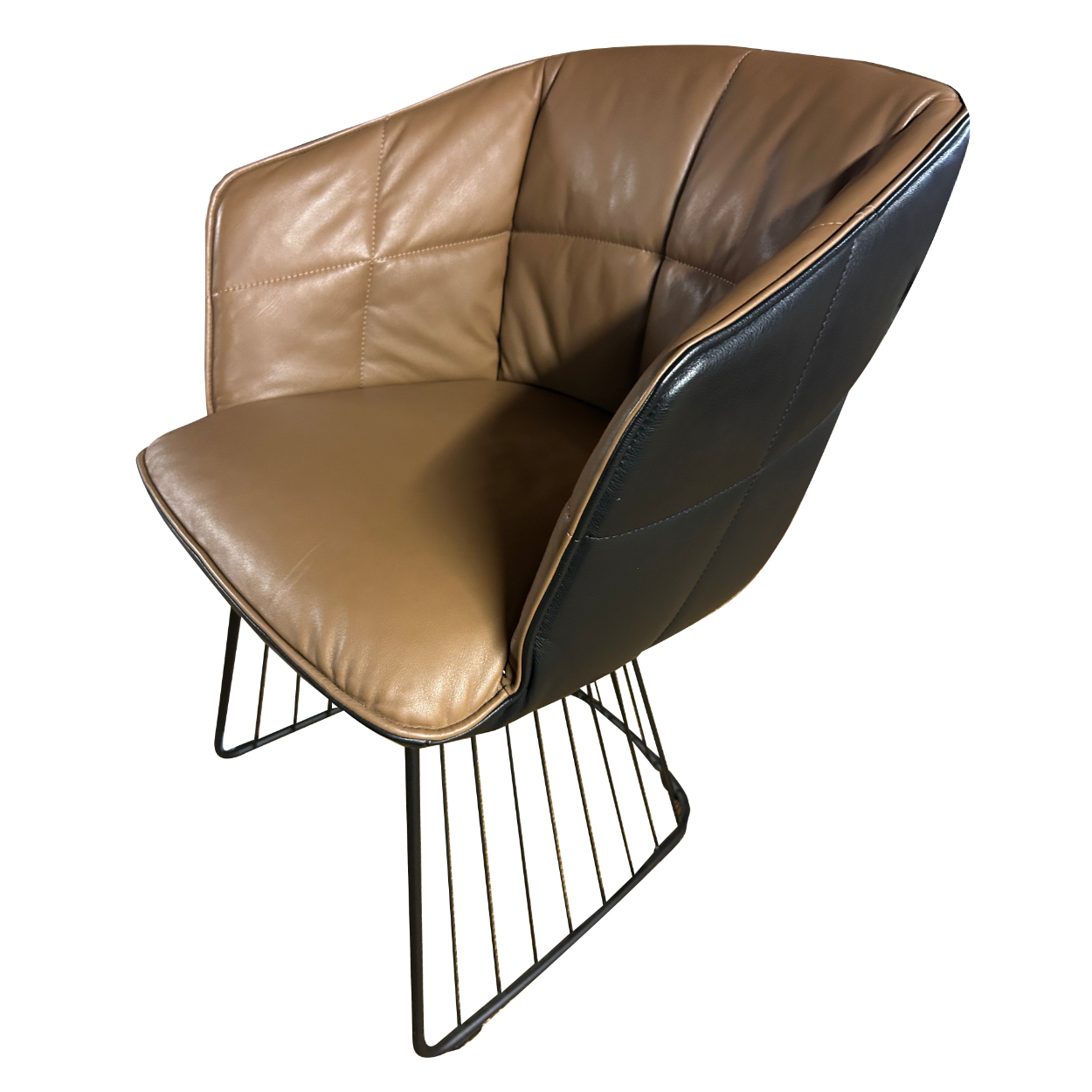 Marla Armchair High - Leder Opium