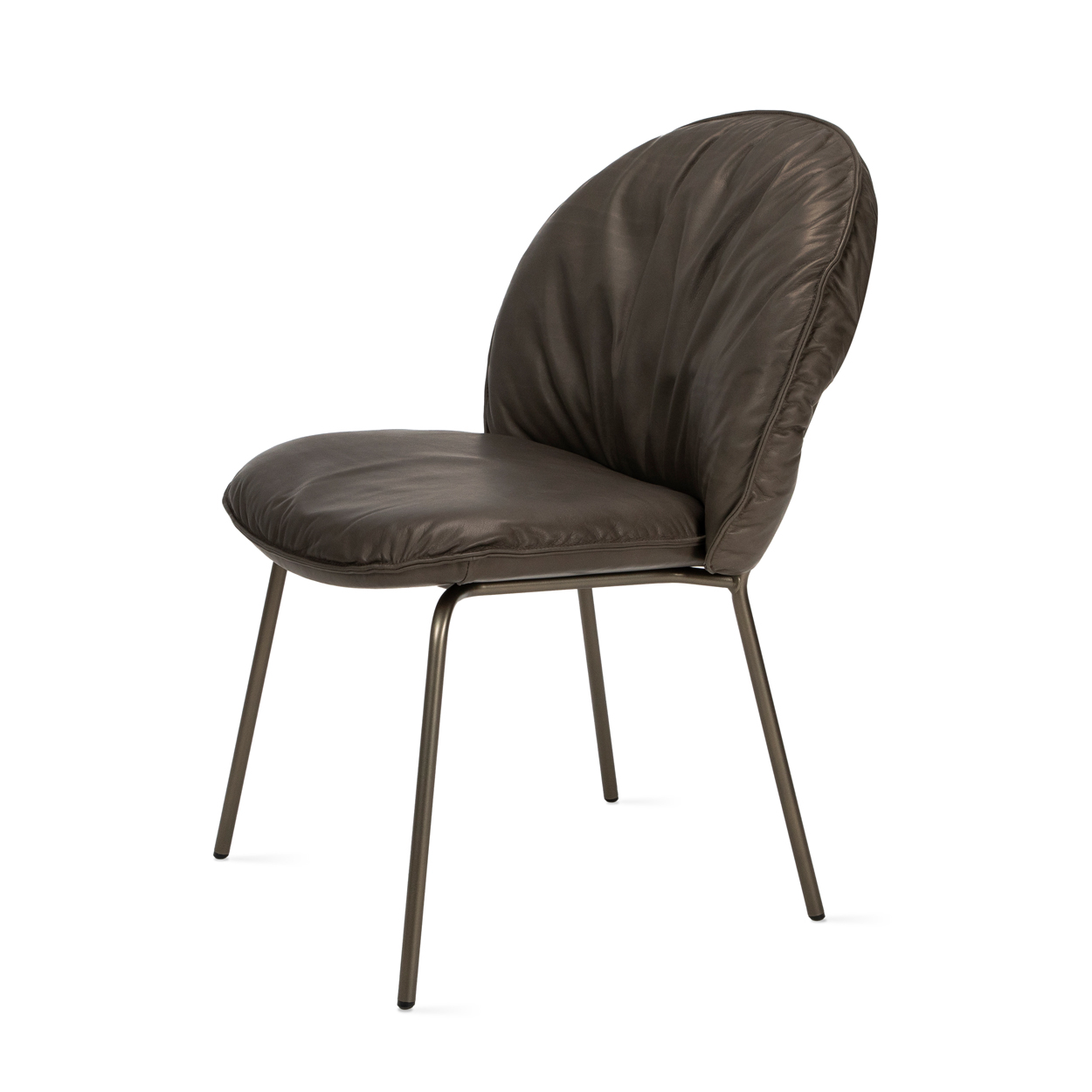 Marie Chair - Leder Adora Walnut