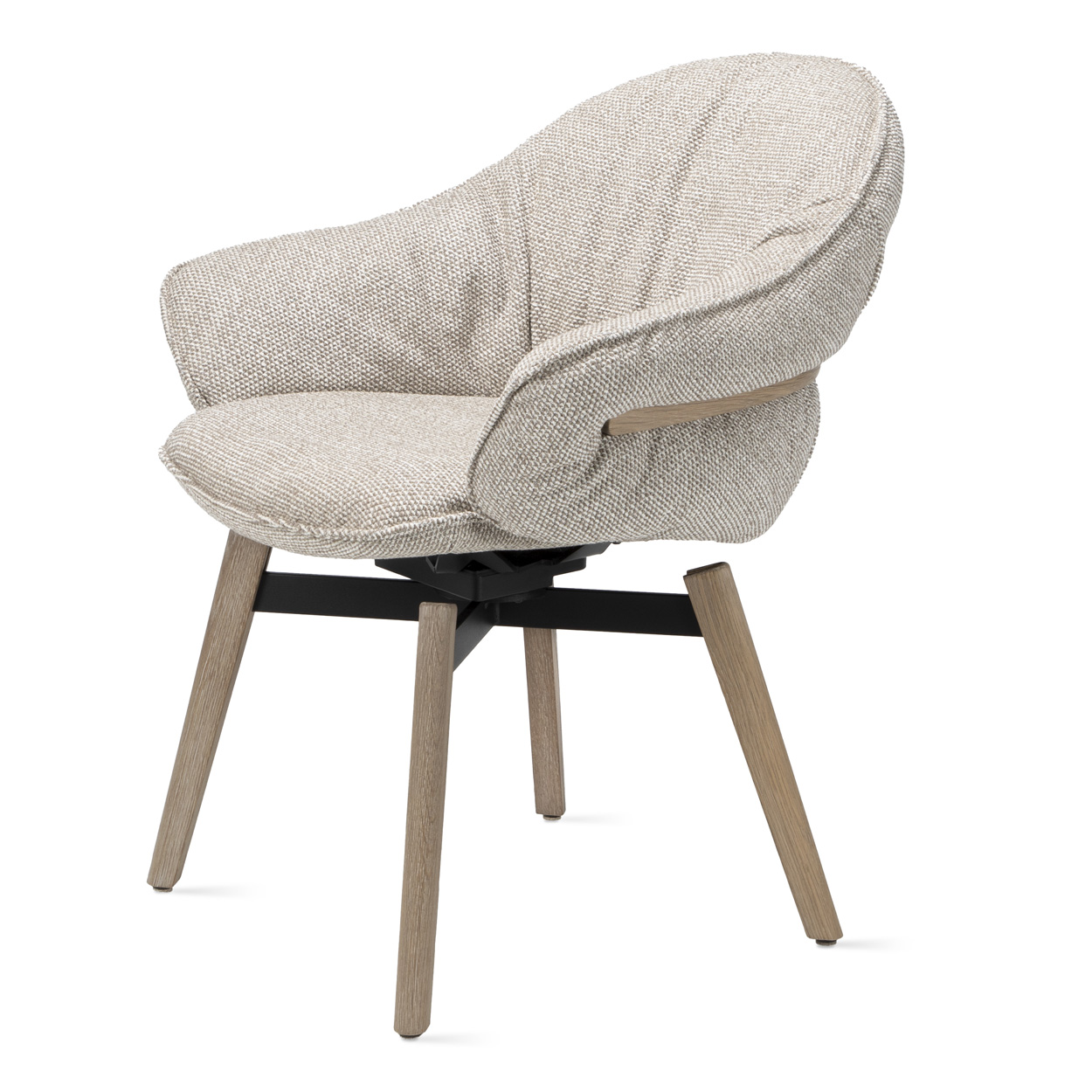 Marie Armchair  Kreuzzarge - Stoff Safire 0004