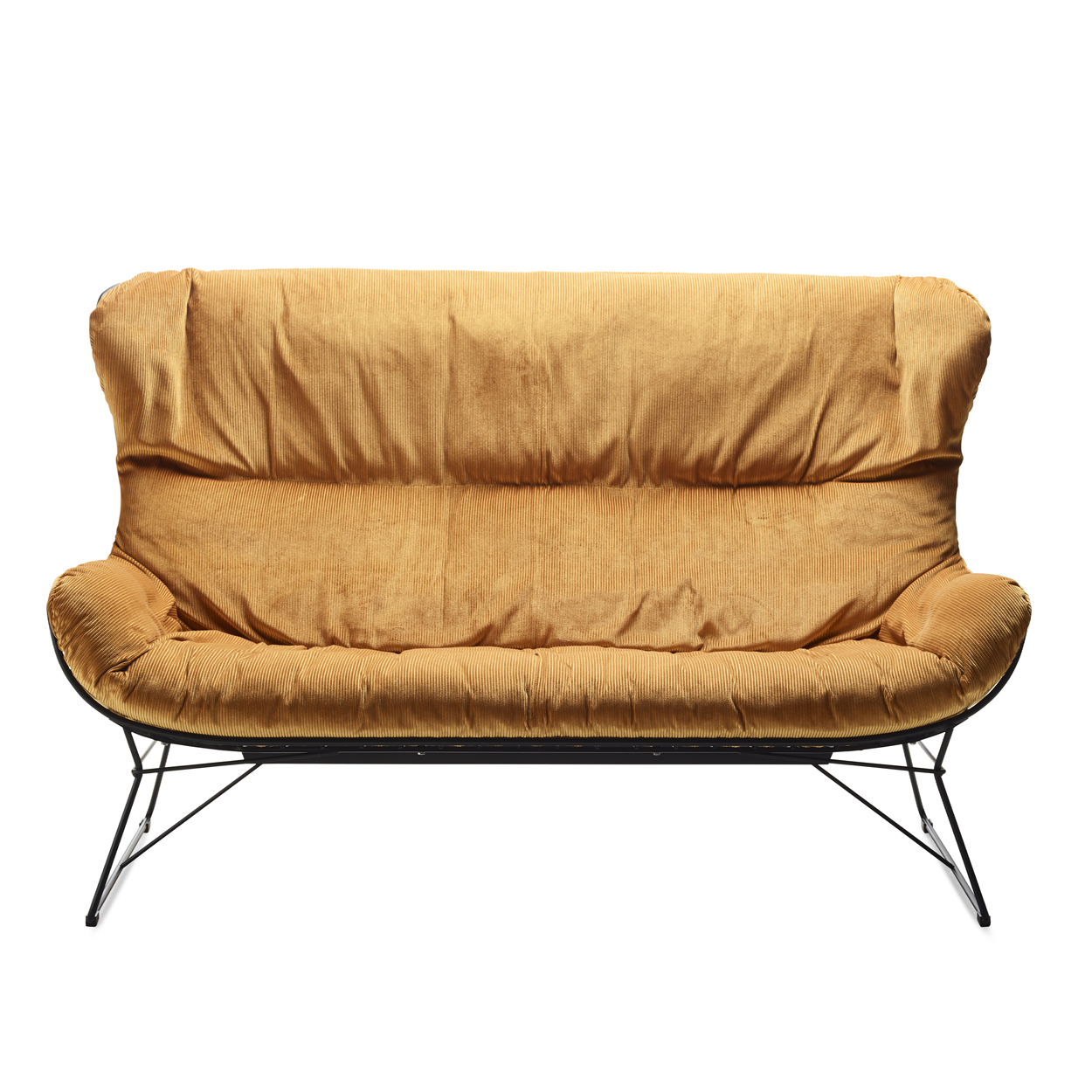 Leyasol Wingback Couch 160cm - Stoff Riga Venitien 02